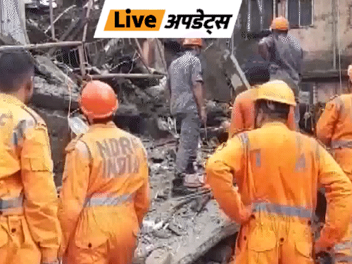 2 people die, 9 was rescued after a 4-storey building collapsed in Maharashtra’s virar; Rescue Operation Underway | Bhaskar updates: 2 people killed, 9 rescued due to falling 4 -storey building in Virar, Maharashtra; Rescue operation continues