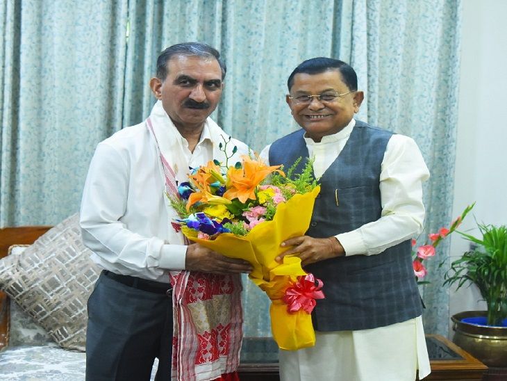 Himachal CM Sukhvinder Singh Sukhu Delhi | Finance Commission Chairman | Assam Government | Assam government gave 5 crores to Himachal: Minister Fukan handed over check to CM in Delhi, tomorrow will meet Union Ministers Sukhu – Shimla News