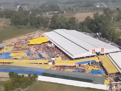 Rampal Satlok Ashram: Life sentence styed, followers expect his release | Rampal spread the empire from jail in 11 years: Open ashram-kal centers, name initiation across the country; 11 out of 14 cases acquitted, treason case pending – Hisar News