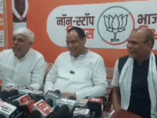 Rohtak Mohan Lal Baroli Attack Rahul Gandhi BJP Office CM Naib Saini Haryana | Barauli said- Rahul Gandhi says anything: he does not know the difference of hydrogen-atomic bomb; Haryana government was already ready on flood – Rohtak News