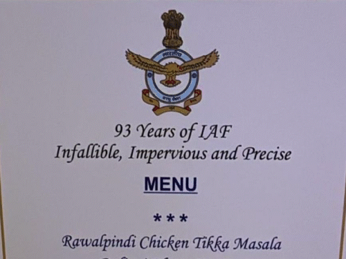 IAF Dinner Menu; Operation Sindoor Rawalpindi Balakot PoK | , India Pakistan War From Rawalpindi Chicken Tikka to Bahawalpur Naan on the dinner table: Food names on Air Force Day are based on Pakistani places; All these operations were targeted in Sindoor.