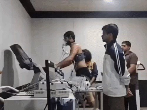 Rohtak Hisar Research Body Sandeep Arya Surya Namaskar Poland Scientist Dr Steak Haryana | Sandeep Arya’s body 15 days research: Surprised to see the scientific ability of Pauland; 37 hours Surya Namaskar, every organ check – Rohtak News